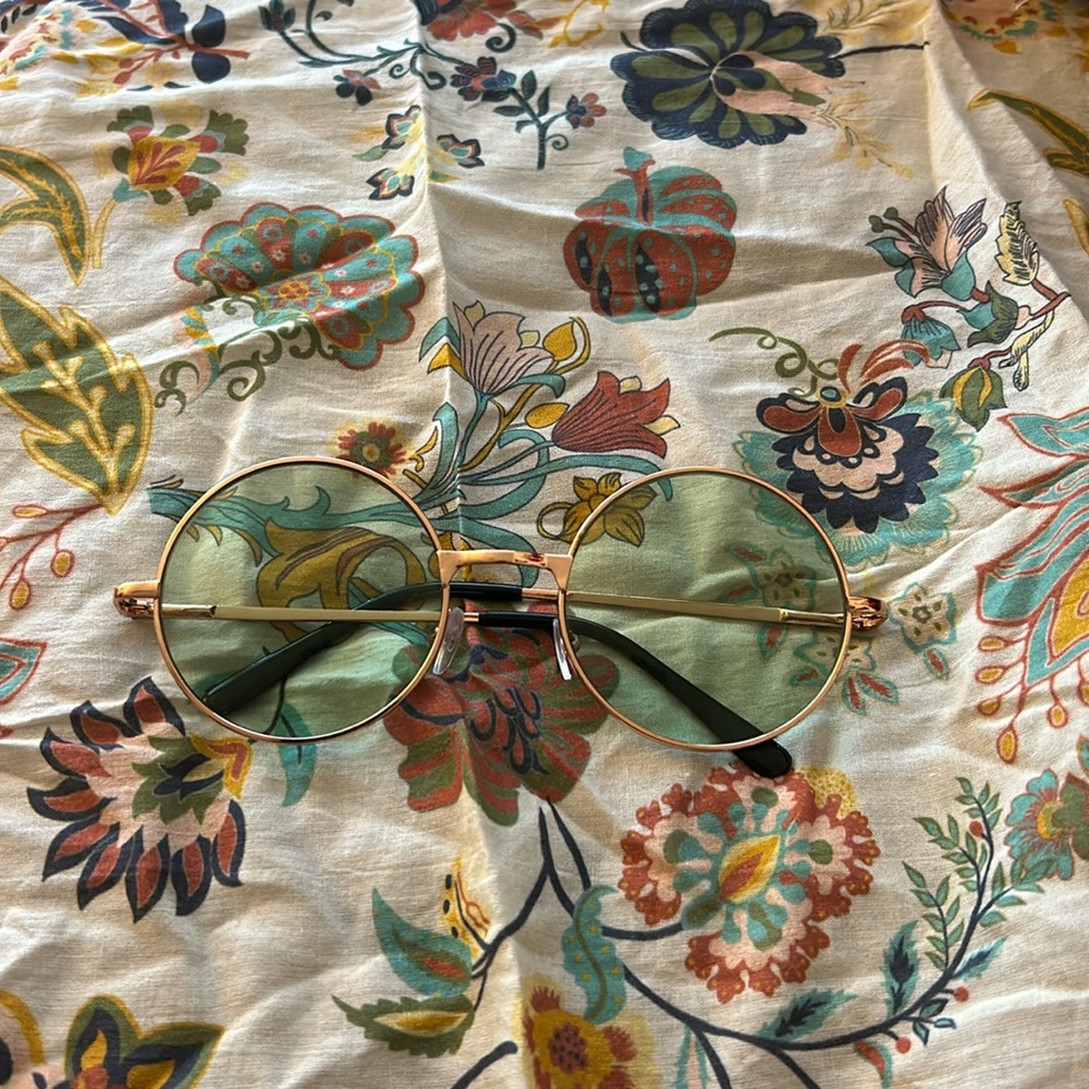Green Tint Sunglasses